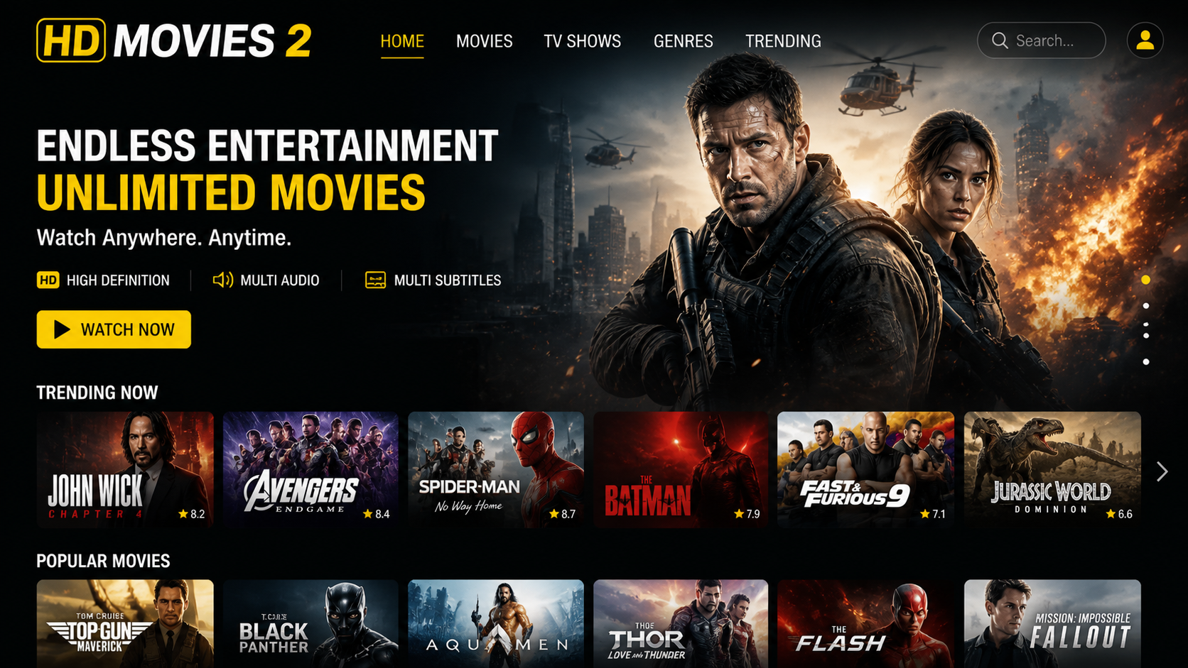 HD Movies 2 : Découvrez les Derniers Films en Haute Définition pour un Divertissement de Qualité